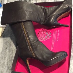 Vince Camuto Dark Roast Tall Boots 11m-wide calf